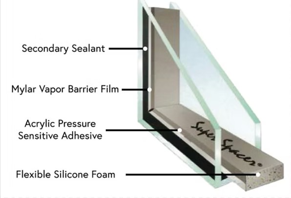 Vinyl Kraft casement and awning windows
